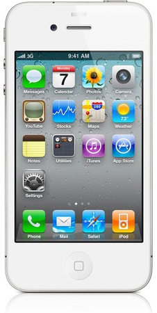 Смартфон APPLE iPhone 4 8GB White - Урус-Мартан